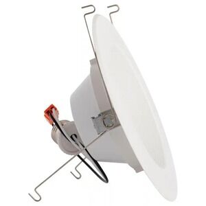 Simply Conserve 6 in. Slim CCT Selectable LED Recessed Downlight w/ Remote J-Box